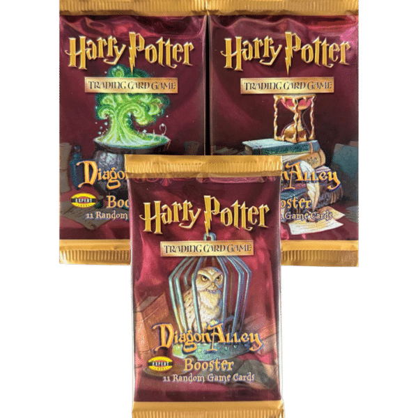 RAZZ - 10 Spots WOTC Harry Potter Diagon Alley 3-Pack Art Set (Sealed or Rip)