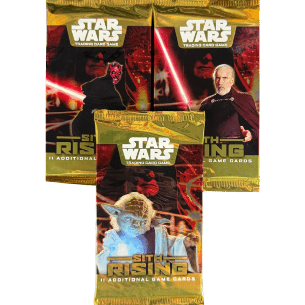 RAZZ - 10 Spots WOTC Star Wars Sith Rising 3-Pack Art Set (Sealed or Rip)
