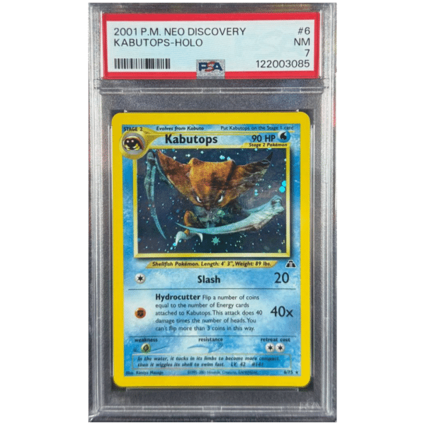RAZZ - 22 Spots DONATED PSA 7 Neo Disc Kabutops (ALL PROCEEDS TO CHARITY)