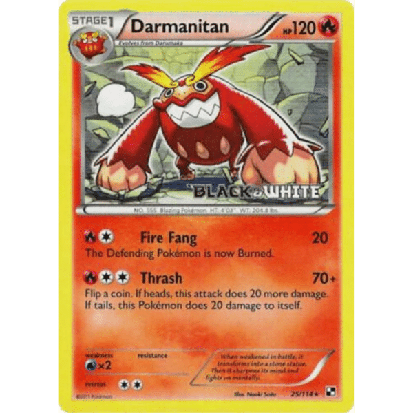 RAZZ - 10 Spots Black and White Darmanitan