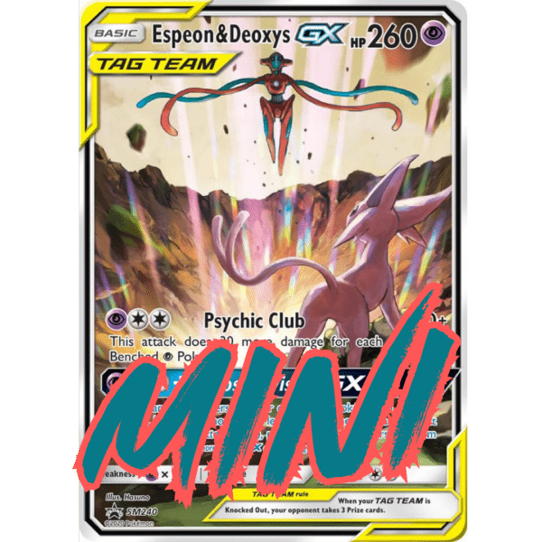 RAZZ - 10 Spots MINI for Spots 3+4 on Espeon & Deoxys Main (ED34)