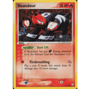 RAZZ - 10 Spots LP/NM Team Rocket Returns STAMPED Houndour (TRH)