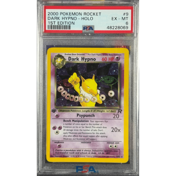 RAZZ - 10 Spots PSA 6 1st Ed Hypno