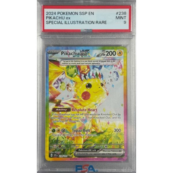 PSA 9 Pikachu ex SIR #238 (SS) (Multiple Availavle)