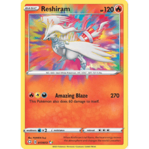 Reshiram Amazing Rare (SF)