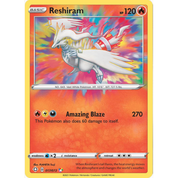 Reshiram Amazing Rare (SF)