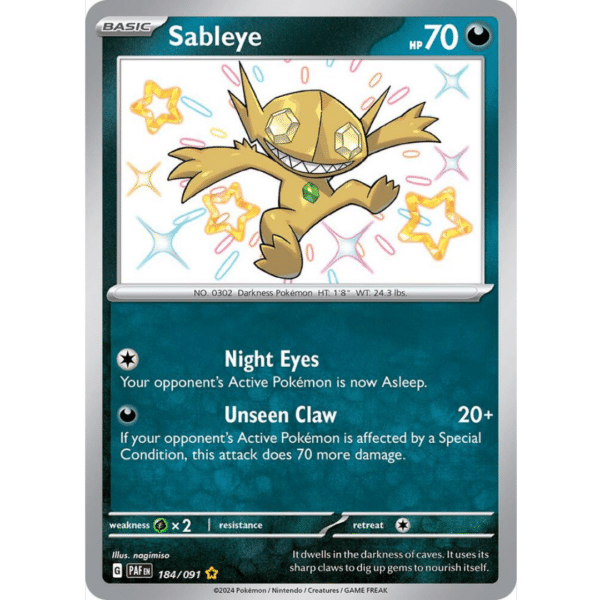 Sableye Baby Shiny (PAF)