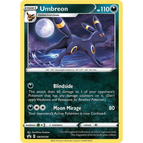 RAZZ - 10 Spots SWSH129 Umbreon