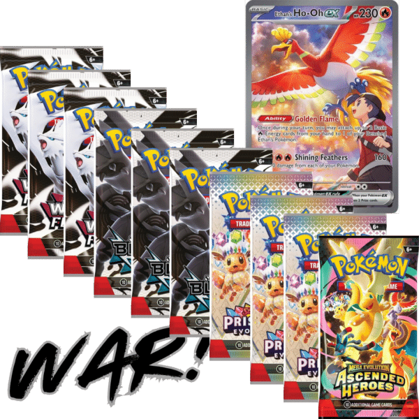 2-Way Poke Pack WAR (Ho-Oh Prize - Keep Your Hits)