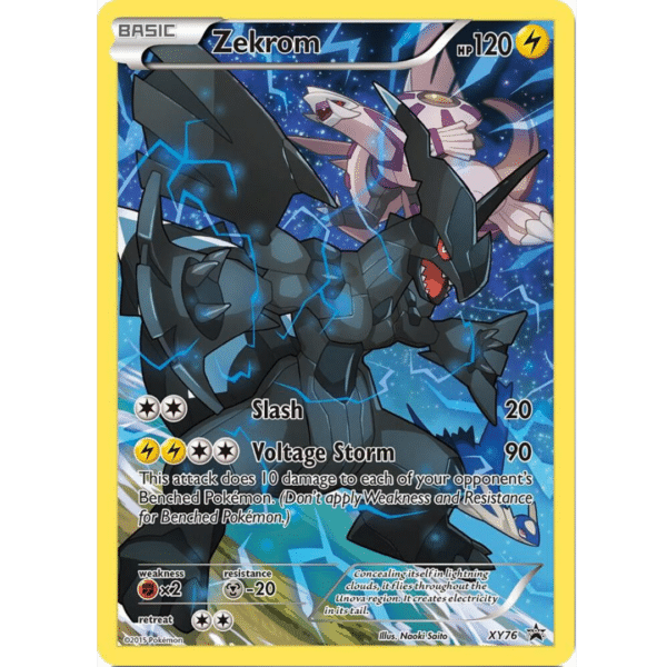 RAZZ - 10 Spots XY76 Zekrom +2 Degen Tickets (ZK)