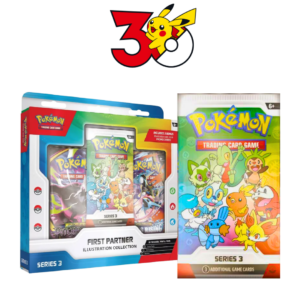 Series 3 First Partner Illustration (Pack or Box) - Limit 3/day