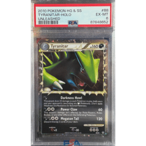 RAZZ - 10 Spots PSA 6 Prime Tyranitar (+3FS) MAIN (PTM)