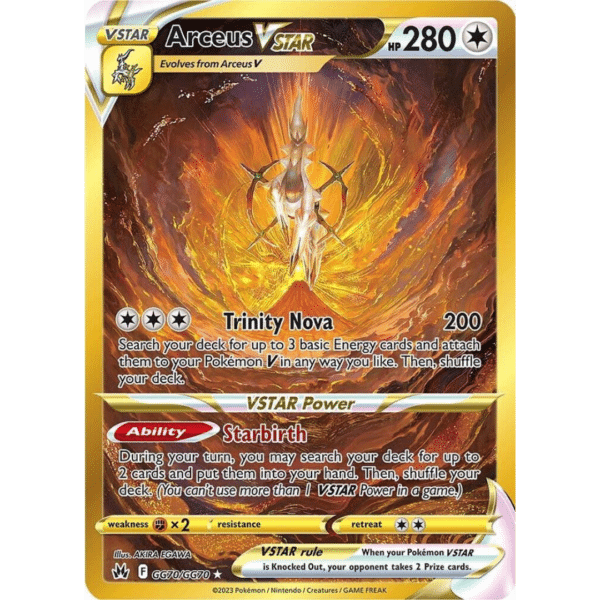 SOLO - 10 Spots - Gold Arceus