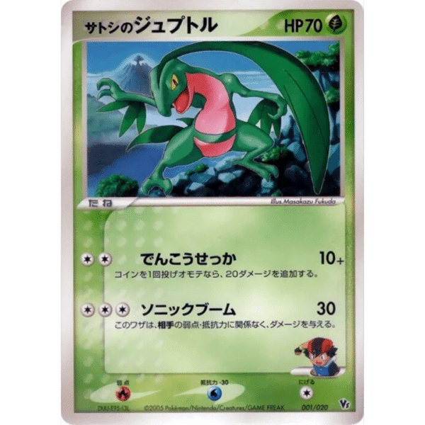 RAZZ - 10 Spots NM Vs Ash's Grovyle