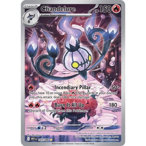 RAZZ - 10 Spots White Flare Chandelure