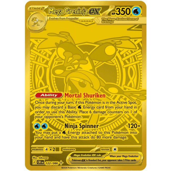 SOLO - 10 Spots - Gold Greninja
