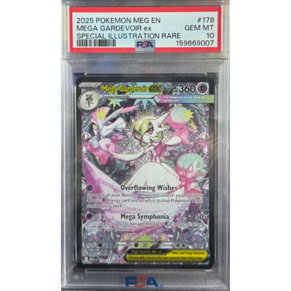 RAZZ - 10 Spots PSA10 Mega Gardevoir +5 Flawless Spots MAIN (MGM)