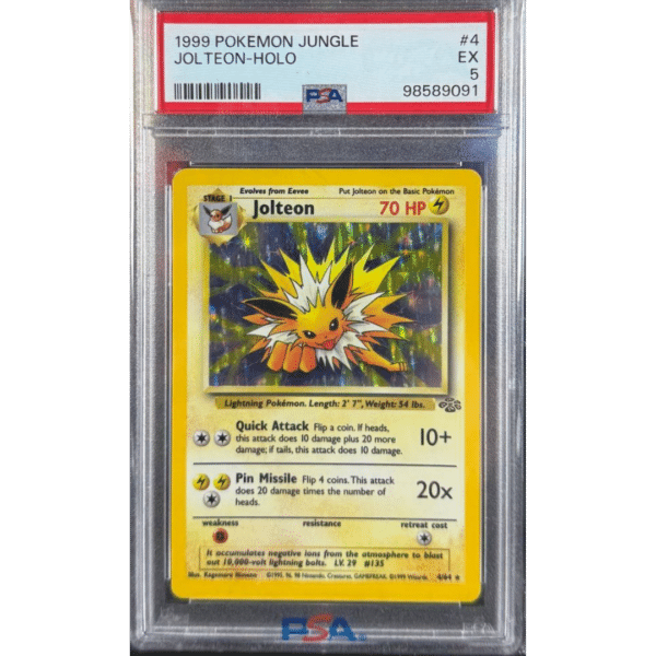 RAZZ - 10 Spots PSA 5 Jolteon Holo