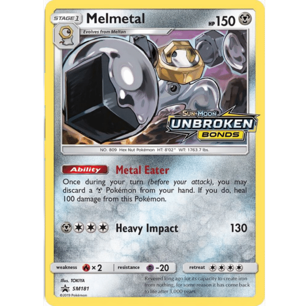 RAZZ - 10 Spots Unbroken Bonds PreRelease Melmetal