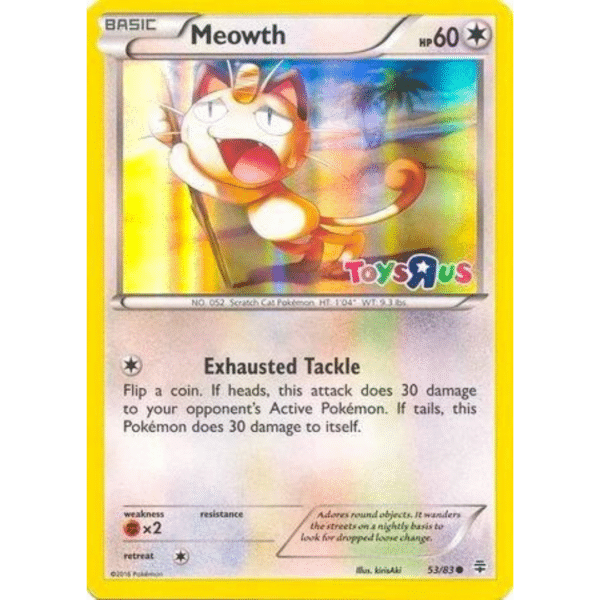 RAZZ - 10 Spots SEALED ToysRUs Meowth