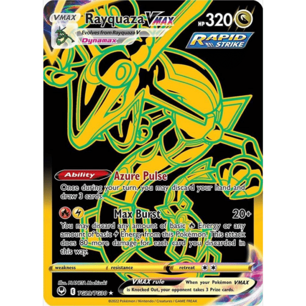 RAZZ - 10 Spots Black & Gold Rayquaza