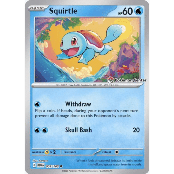 RAZZ - 10 Spots 1 Flawless Spots + Squirtle PokemonCenter Exclusive