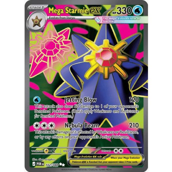Starmie Mega ex FA (POR)