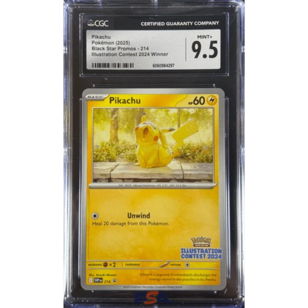 RAZZ - 10 Spots CGC9.5 Illustration Contest Pika