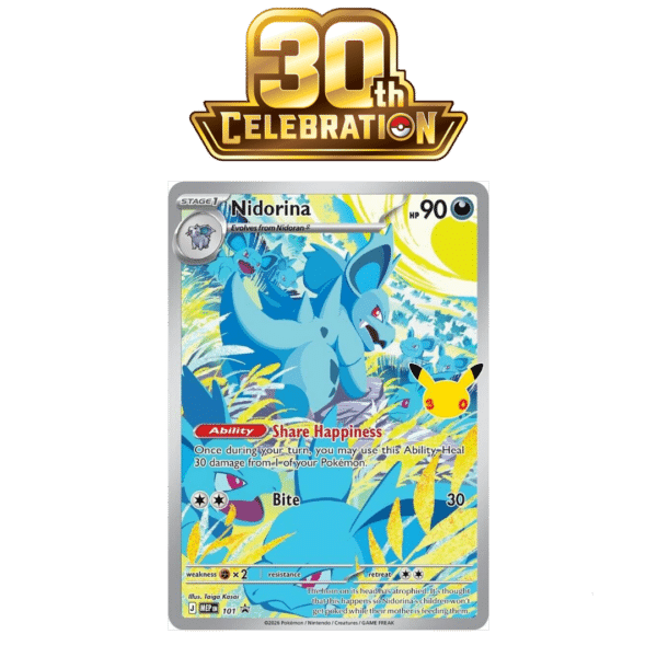 RAZZ - 10 Spots 30th Nidorino Promo  - Limit of 3 Razz Spots/Person Per Razz (n)
