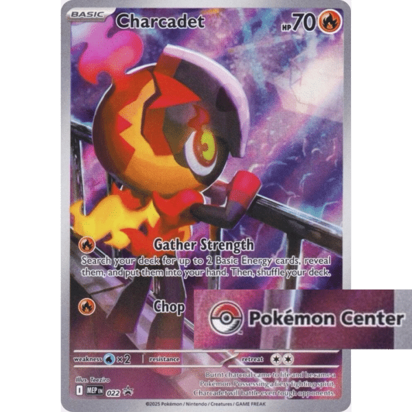 RAZZ - 10 Spots Pokemon Center Exclusive Charcadet