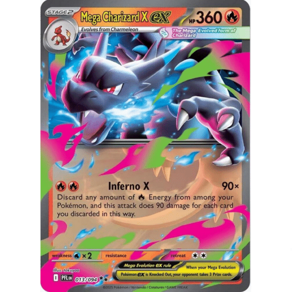 Mega Charizard X ex (PF)