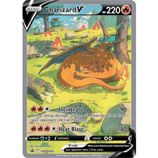 Charizard V SWSH260 (BSP)