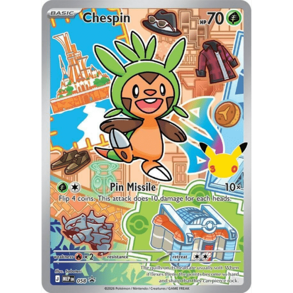 Chespin IR (Illustration Promo)