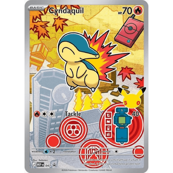 Cyndaquil IR (Illustration Promo)