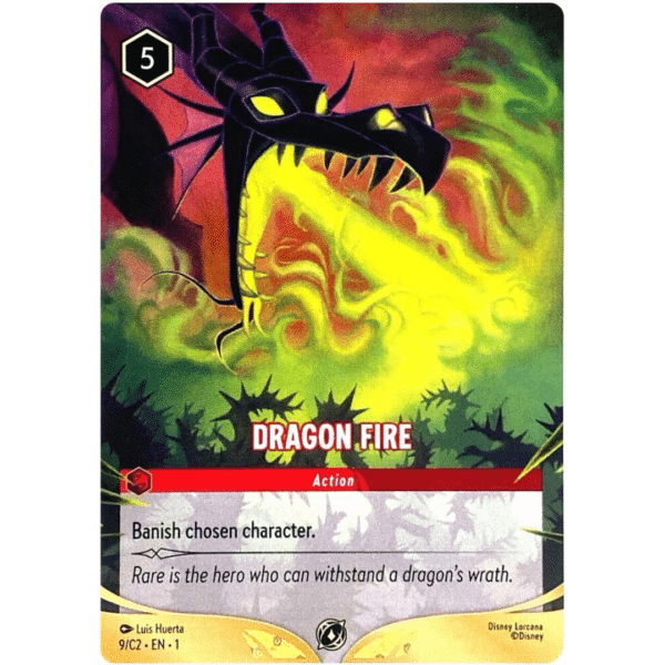 RAZZ - 10 Spots Dragon Fire Non-Foil Promo