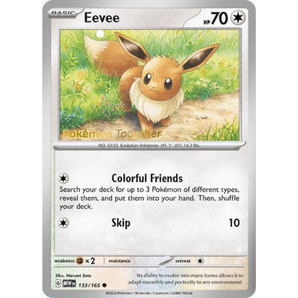 RAZZ - 10 Spots (+1FS) SEALED Pokemon Together Eevee
