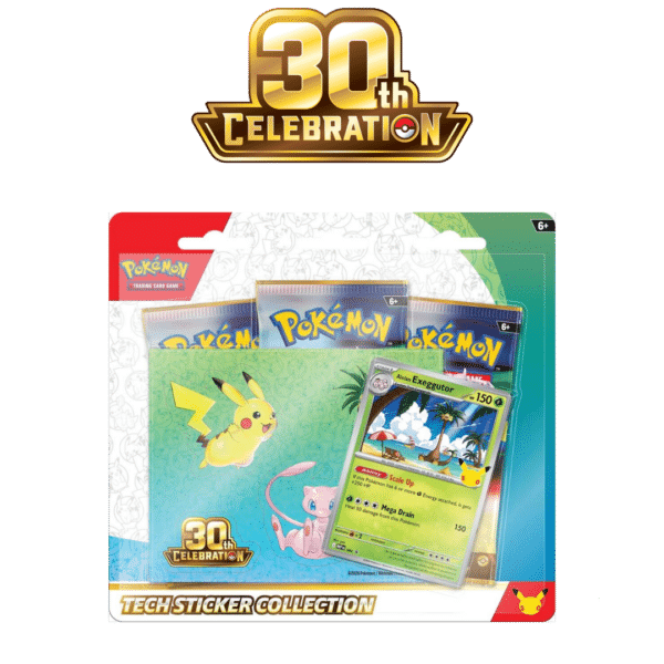 RAZZ - 10 Spots 30th Tech Sticker Exeggutor  - LIMIT of 3 Razz Spots/Person Per Razz (k)