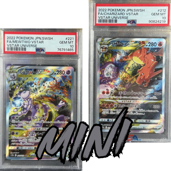 RAZZ - 10 Spots  MINI for Spots 5+7 on Japanese Mewtwo/Zard Main (MZ57)
