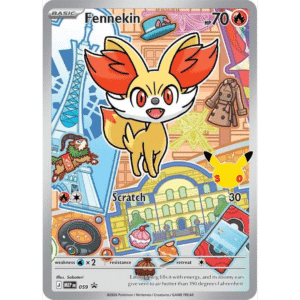 Fennekin IR (Illustration Promo)