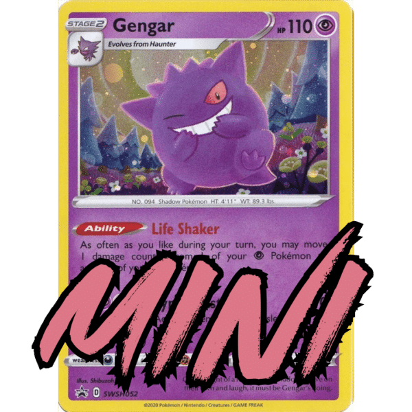 RAZZ - 10 Spots MINI for Spots 5+6 on Gengar SWSH052 Main (GP56)