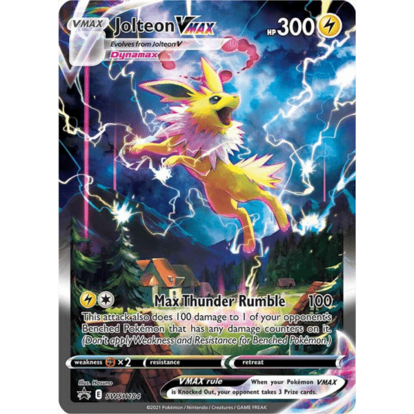 RAZZ - 10 Spots (+1FS) Promo VMAX Jolteon
