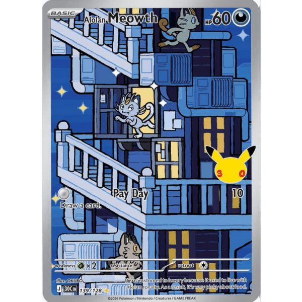 RAZZ - 10 Spots 30th Alolan Meowth