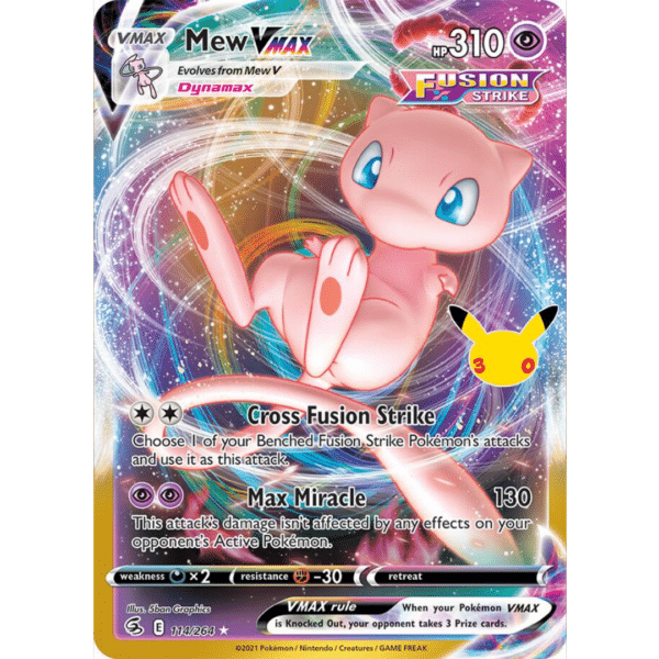 RAZZ - 10 Spots 30th Mew VMAX