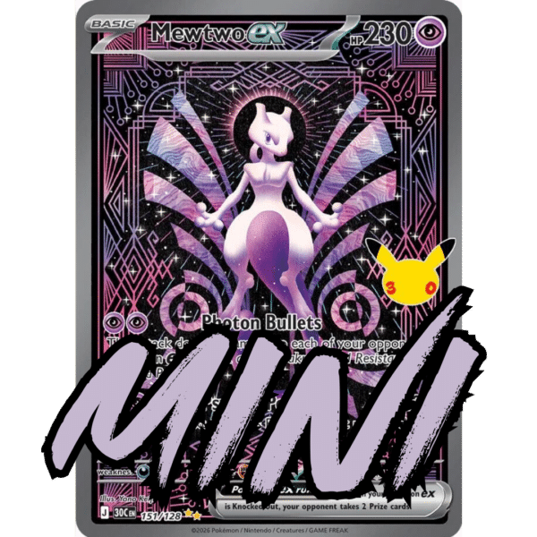 RAZZ - 10 Spots MINI for Spots 4+6 on 30th Mewtwo Main (MT46)