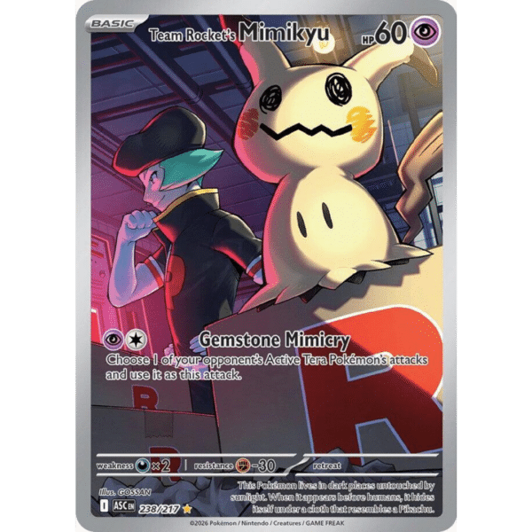 Team Rocket's Mimikyu IR (ASCH)