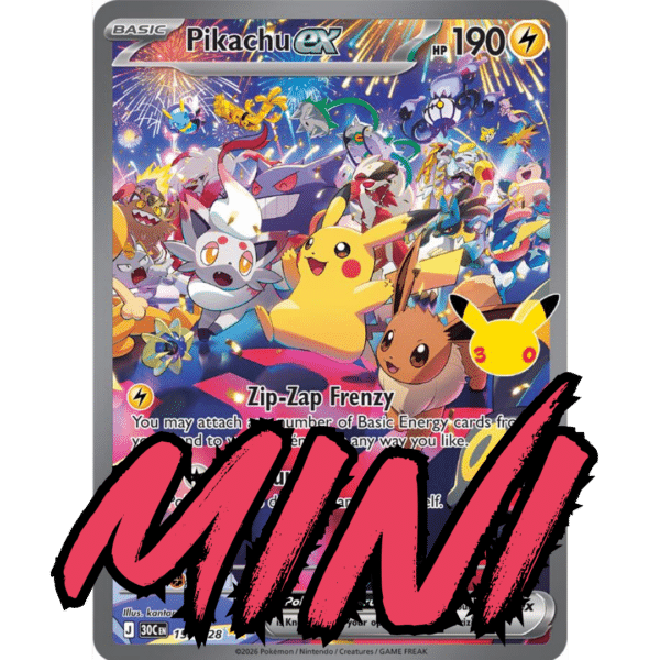 RAZZ - 10 Spots MINI for Spots 3+9 on Pikachu 149 Main (PT39)