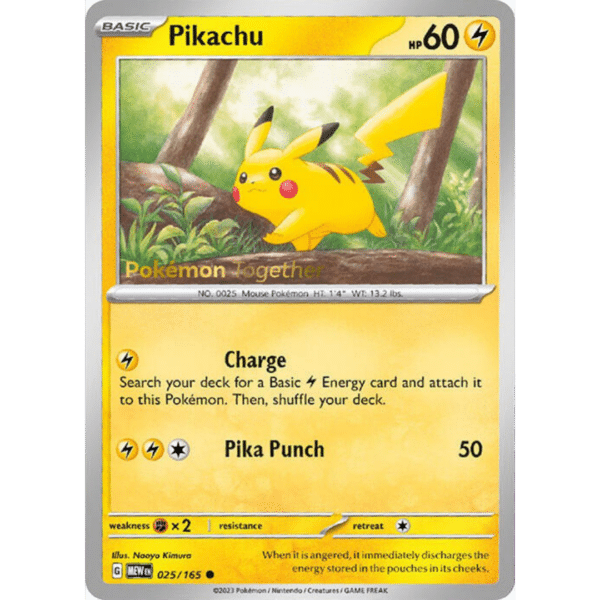 RAZZ - 10 Spots (+1FS) SEALED Pokemon Together Pikachu