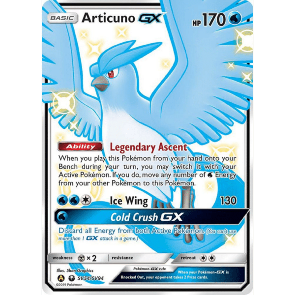 RAZZ - 10 Spots Shiny Articuno