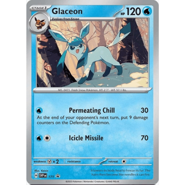 Glaceon Cosmos Holo