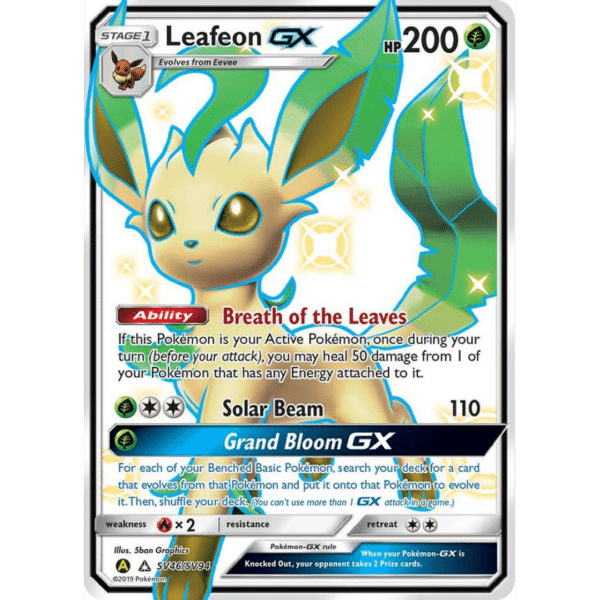 RAZZ - 10 Spots Shiny Leafeon